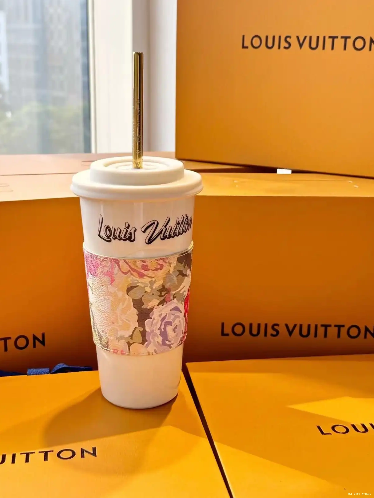 CUSTOM CUP STRAW LOUIS AND 0505